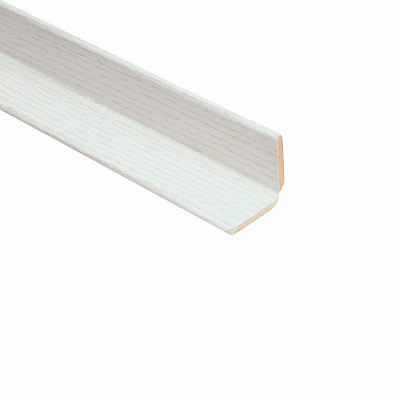 Складной угол МДФ Союз Классик Ясень белый 2600*28 мм