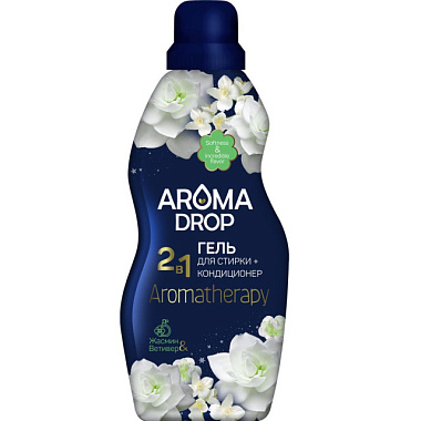 Гель для стирки Aroma Drop Aromatherapy 2в1 Жасмин и ветивер 1 л