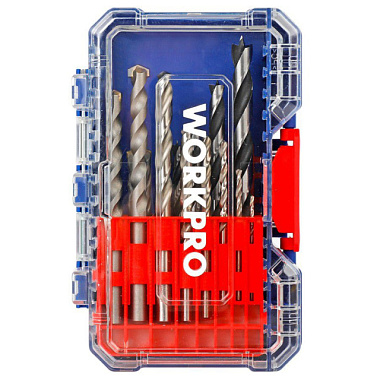 Набор сверл Workpro в ассортименте 16 шт WP409011