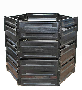 Компостер черный 800 л 1200*1050*840 мм К800