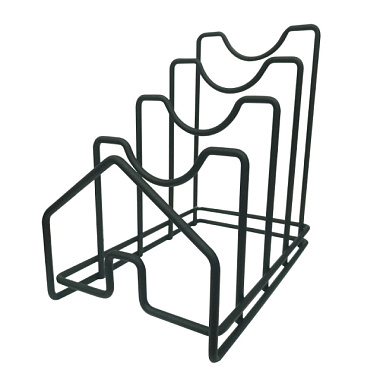 Подставка ProfFerro для крышек черный муар 210*130*200 мм П04310