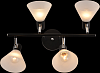 Люстра Schaffner Lavado 3525-4 BK+CR 4*E14/40W 46*35*26 см