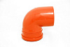 Отвод Политэк ПП наружный 110 мм 87 град 200211087
