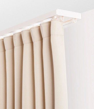 Карниз Legrand Лучшая цена 2-х рядный без поворота белый 3 м