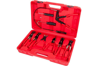 Набор съемников хомутов AV Steel 9 предметов AV-920021