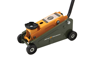 Домкрат Дело Техники подкатной в кейсе 2 тонны 145—400 мм 904128