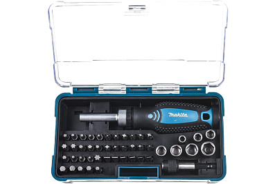 Набор бит и головок Makita B-36170 47 предметов+отвертка
