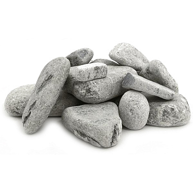 Камни Банные штучки для печи Талькохлорит обвалованный в коробке  20 кг 03490
