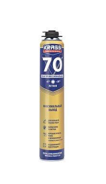 Пена монтажная Krass Professional V70 пистолетная 0,89 л 9591608