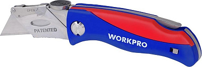 Нож Workpro складной со сменными лезвиями WP211006