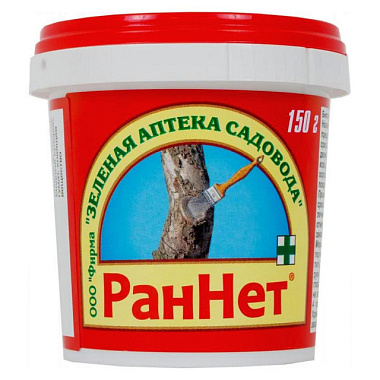 Фунгицид ЗАС РанНет для садовых деревьев от ран паста 150 г