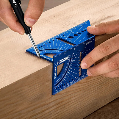 Угольник Зубр Профессионал многофункциональный 7-в-1 34399