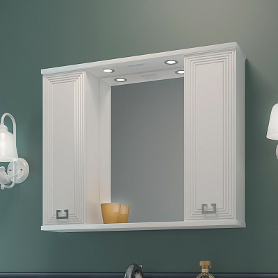 Зеркало Eva Gold Ravenna 90