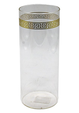 Ваза Flatel для цветов стеклянная 25 см MC-2309657