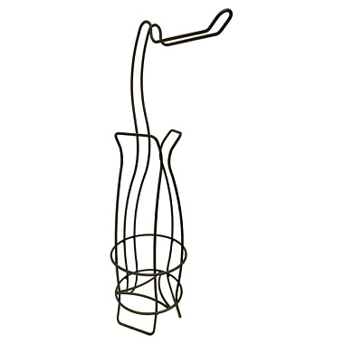 Органайзер ProfFerro для туалетной бумаги и освежителя 190*125*130 мм ПП черный П21309