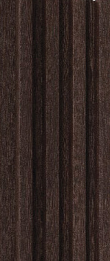 Панель ПВХ Кронапласт Legno реечная Лиственница темная 2900*166*24,1 мм