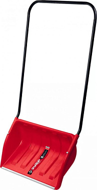 Движок Зубр Тайга снеговой пластиковый ковш алюминиевая планка 650 мм 39934