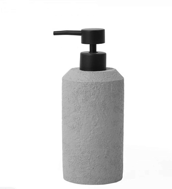Дозатор Fora Concrete для жидкого мыла настольный полирезин FOR-CON021