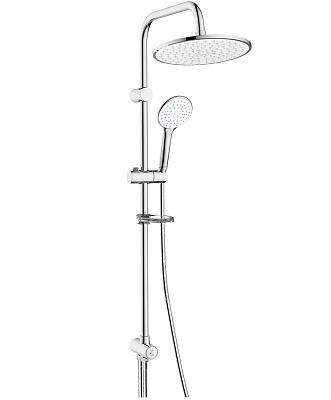 Душевой гарнитур Lemark Тропический дождь верхняя лейка хром LM8809C