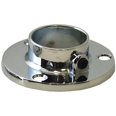 Держатель для трубы Element с фиксатором металл хром 25 мм 2 шт