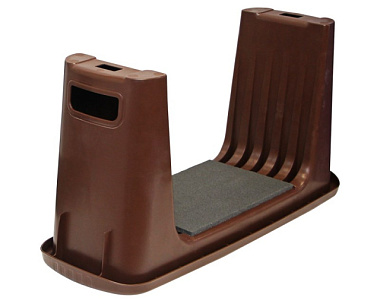 Скамейка-перевертыш Протэкт садовая коричневый 34*25*67 см