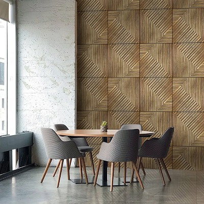 Панель ПВХ Centurion Дуб Медовый 480*480 мм