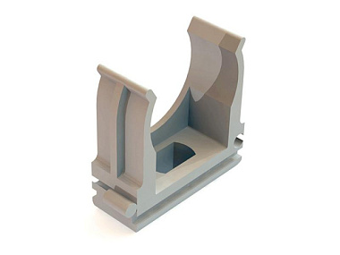 Клипса Рувинил для трубы d 20 мм 120 шт К01120