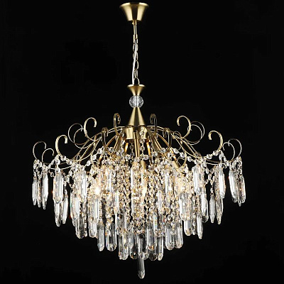 Люстра Росток E2586/6 COP медь/хрусталь 6*60W E27 d600 h560 QH24 988383019