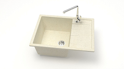 Мойка Aquadream каменная бежевая матовая 151/Q2