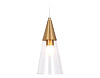 Светильник подвесной Ambrella TR3666 BS/CL латунь/прозрачный E14 max 40W D120*1000**