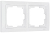 Рамка Werkel Snabb basic на 2 поста белый W0022001