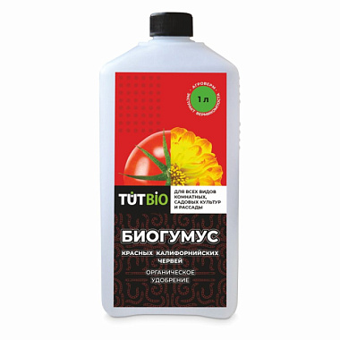 Удобрение Тут Био Биогумус флакон 1 л 137708