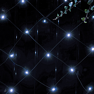 Сеть Эра на солнечной батарее холодный свет 150 LED 2 м*1,35 м ERASS024-15 