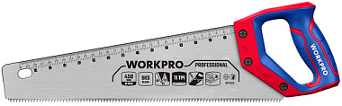 Ножовка Workpro по дереву 16" 7TPI SK-5 400 мм WP215005