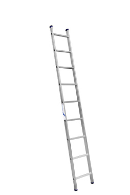 Лестница Алюмет алюминиевая односекционная 9 ступеней 5109