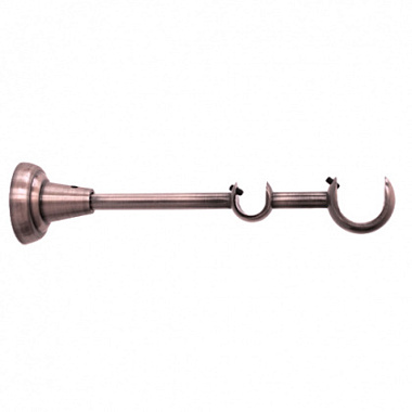 Кронштейн Дельфа-Буг 2-рядный хром матовый 25 мм СКМ-25-329-29