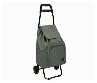 Сумка хозяйственная Ника на колесах оливковый СХ2/1