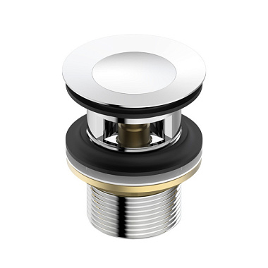 Выпуск Iddis Optima Home хром для умывальника с переливом 001SB01i88