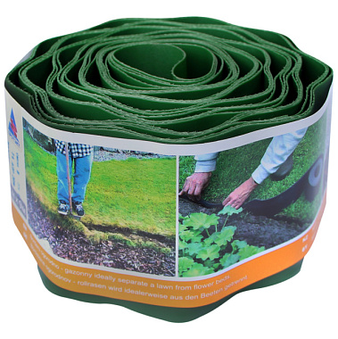 Лента бордюрная гофра хаки 9 м Б-10/9