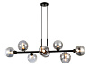 Люстра Schaffner Florido 70123-8 8*E27 60Вт венге 109*88 см