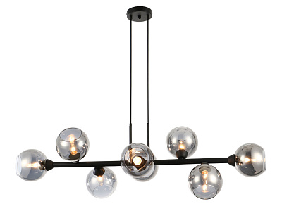 Люстра Schaffner Florido 70123-8 8*E27 60Вт венге 109*88 см