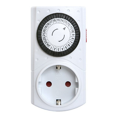 Таймер Duwi суточный механический с/з 3,5 кВт 05351/25010109  67074 8*