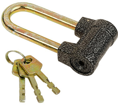 Замок Аллюр навесной длинная дужка BC2-4-01C d10мм