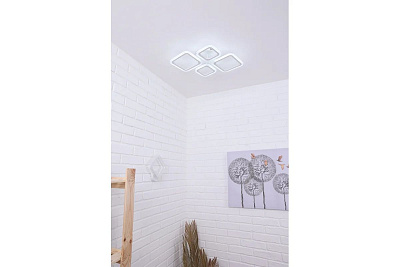 Люстра Schaffner Quieto LED 72W 62*43*8 мм 1905-2+2