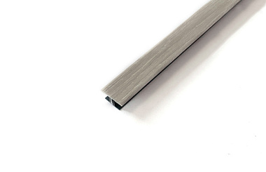 Порог Т-образный Grace АС11 - 26*8.11 П02 0,9 м Дуб серена серый алюм ламинир с крепеж ТП10025741