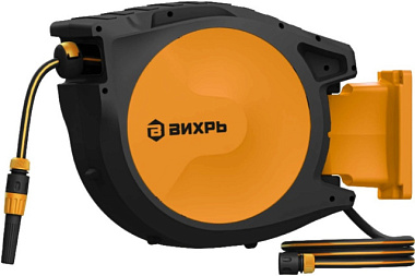 Катушка со шлангом Вихрь настенная автоматическая 25 м 73/7/2/42