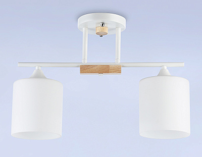 Люстра Ambrella TR9541/2 WH/FR белый/белый матовый E27/2 max 40W 435*120*280