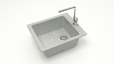 Мойка Aquadream каменная светло серая матовая 8/Q10