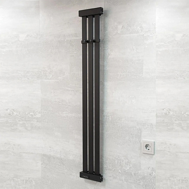 Полотенцесушитель ПК Тругор Вектор 3 Пэк сп 120*18 Al черный