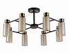 Люстра Schaffner Corneta 7050-8 BK Sch 8*E14 15W 76*76*38 см*